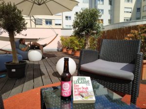 Terrasse im Hotel Rheinland Bonn