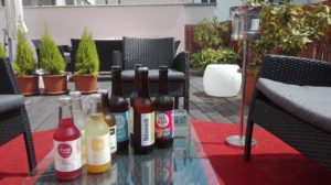 Terrasse im Hotel Rheinland Bonn